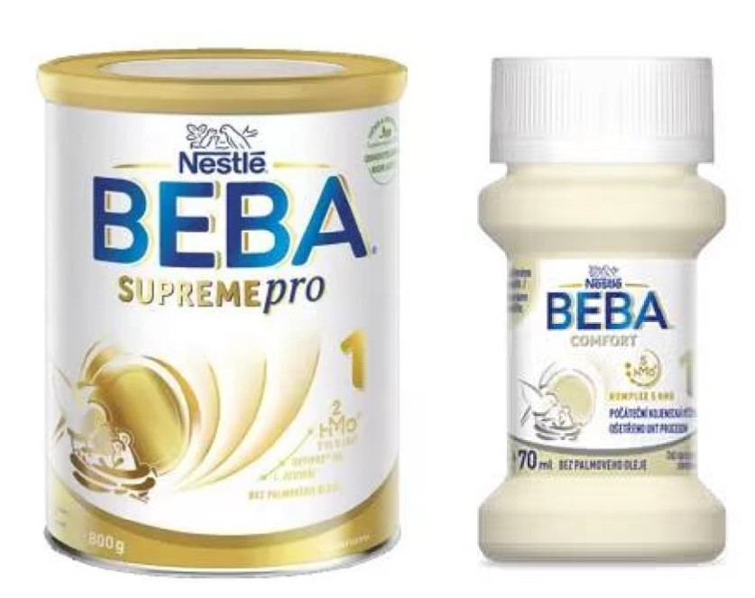 Kojenecká výživa BEBA supreme + comfort 5MHO + expertpro HA 1: Fotografie