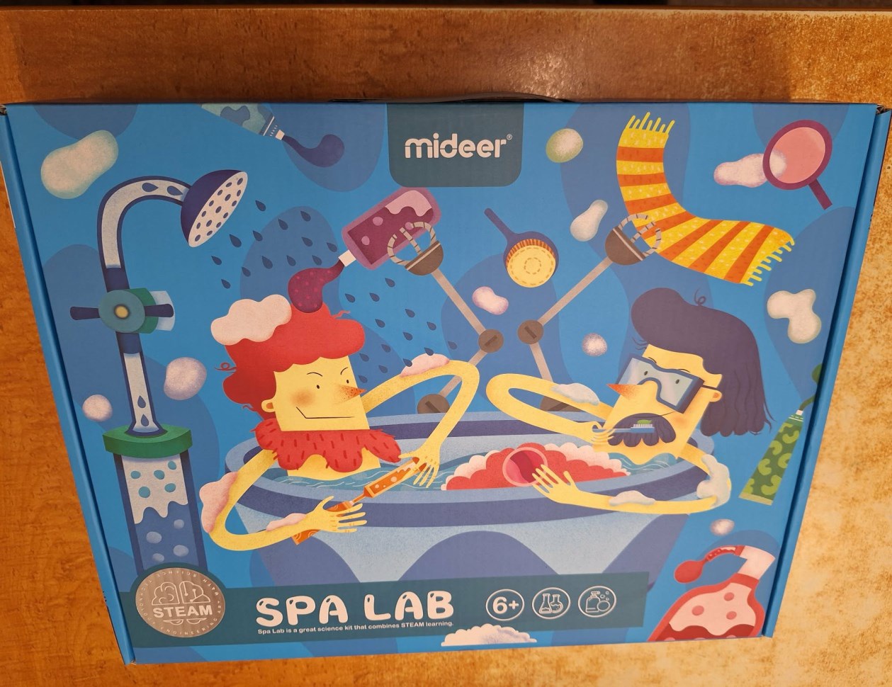Kreativní sada pro děti Mideer – Moje první koupelnová laboratoř: Fotografie č. 1