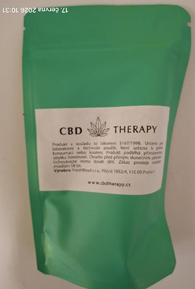 Bylinný výrobek určený ke kouření CBD THERAPY Green Crack JOINT THC-X: Fotografie č. 2